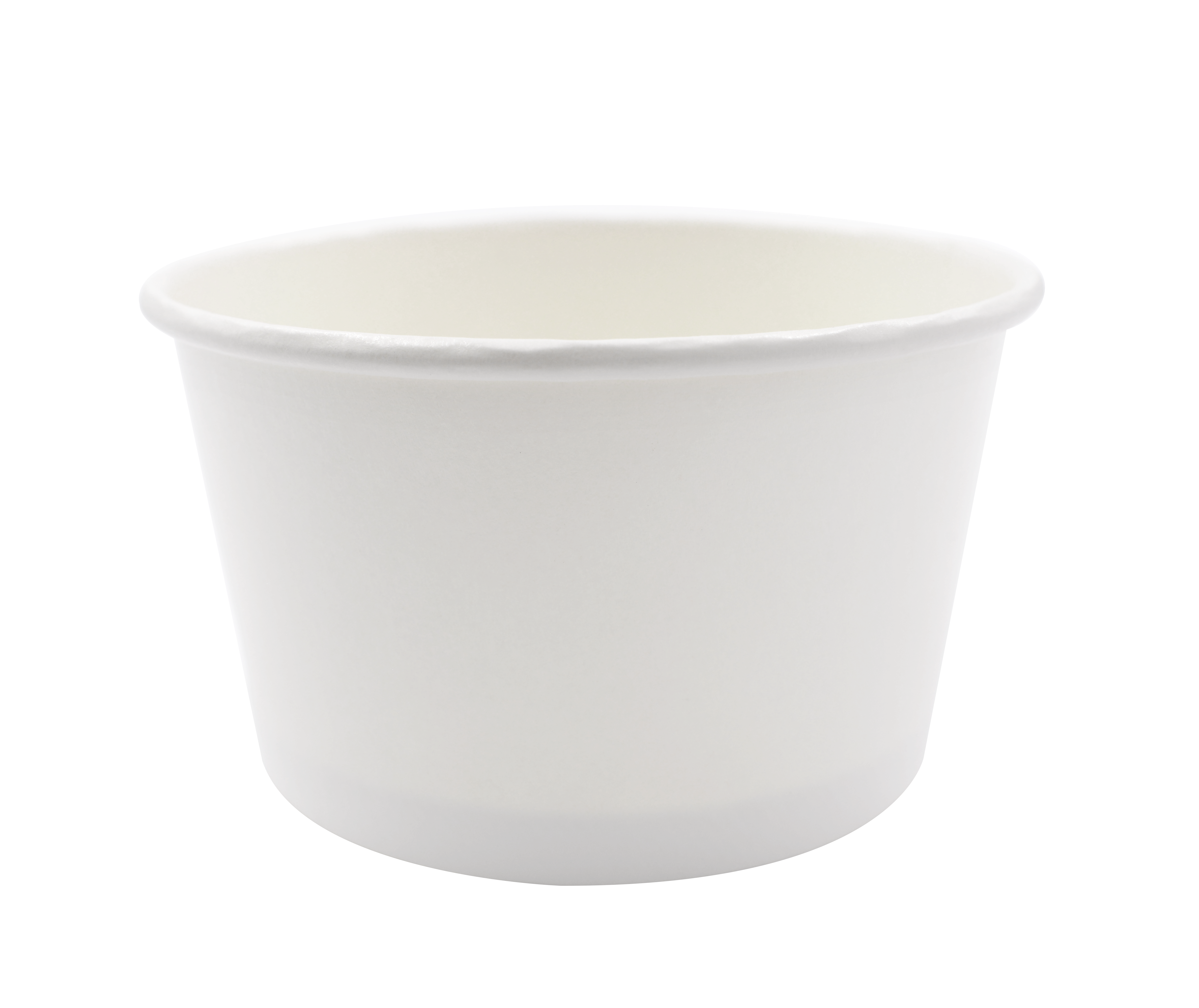 SafePro SP100 12 oz. White Paper Soup Containers Combo with Vented Lids, 250/CS