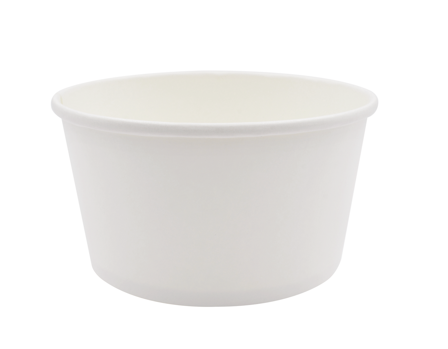 185-100-025 Paper Bowls 24oz. Plain White