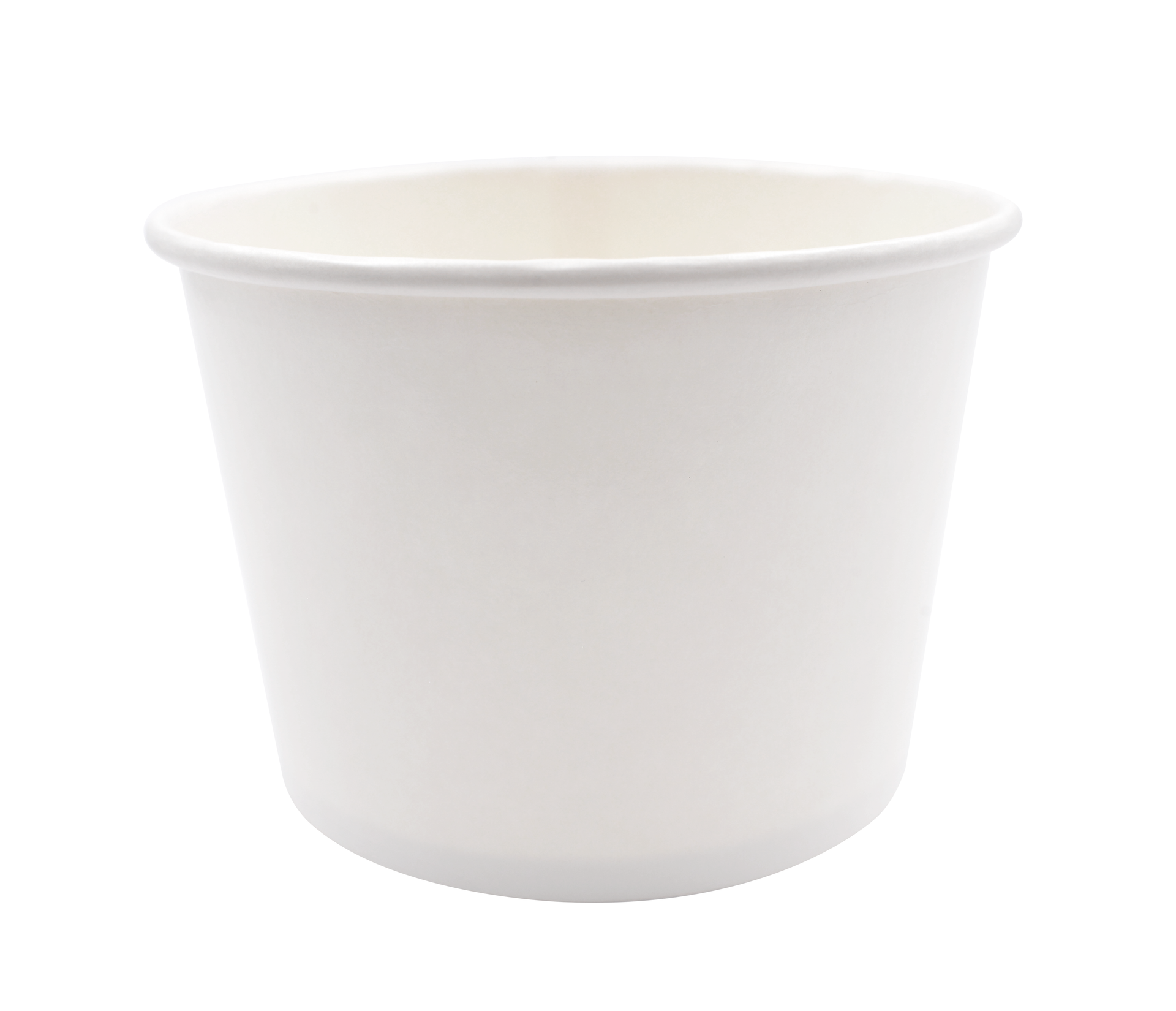 White Soup Cup (Lid optional) 20oz D:3.75in H:4.4in - 50 pcs