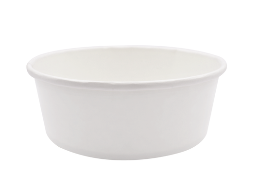 185-100-040 Paper Bowl, 38oz. Plain White
