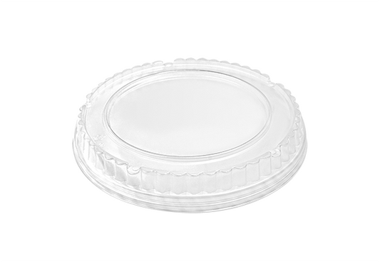 325-004-188 Clear PP Vented Dome Lid fits 38oz. Paper Bowl